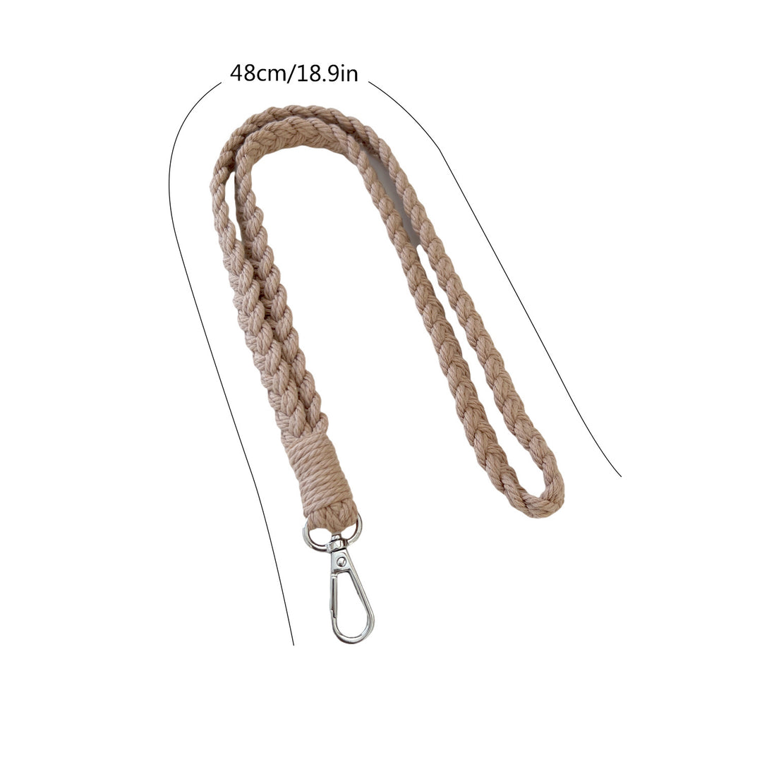 Braided Cotton Dog Leash Bowlift
