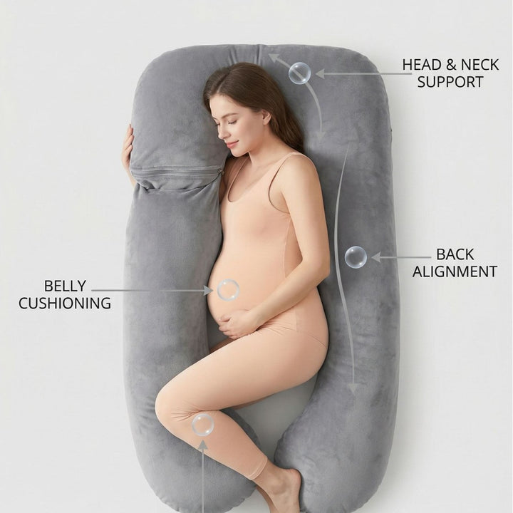 Incredibly Comfortable Side Nursing Pillow Bowlift