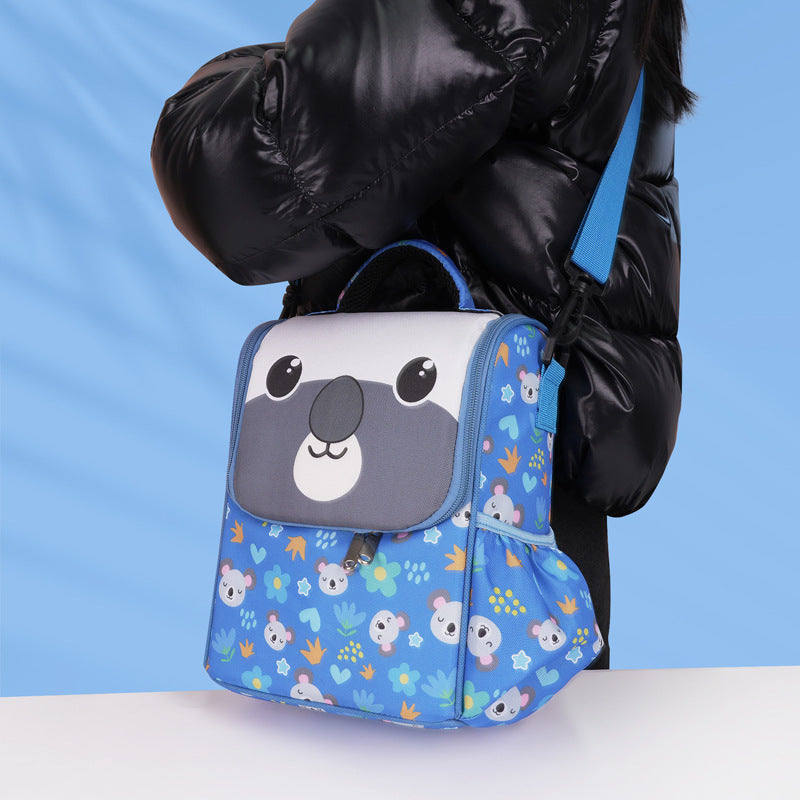 Insulated Panda-Themed Lunch Backpack