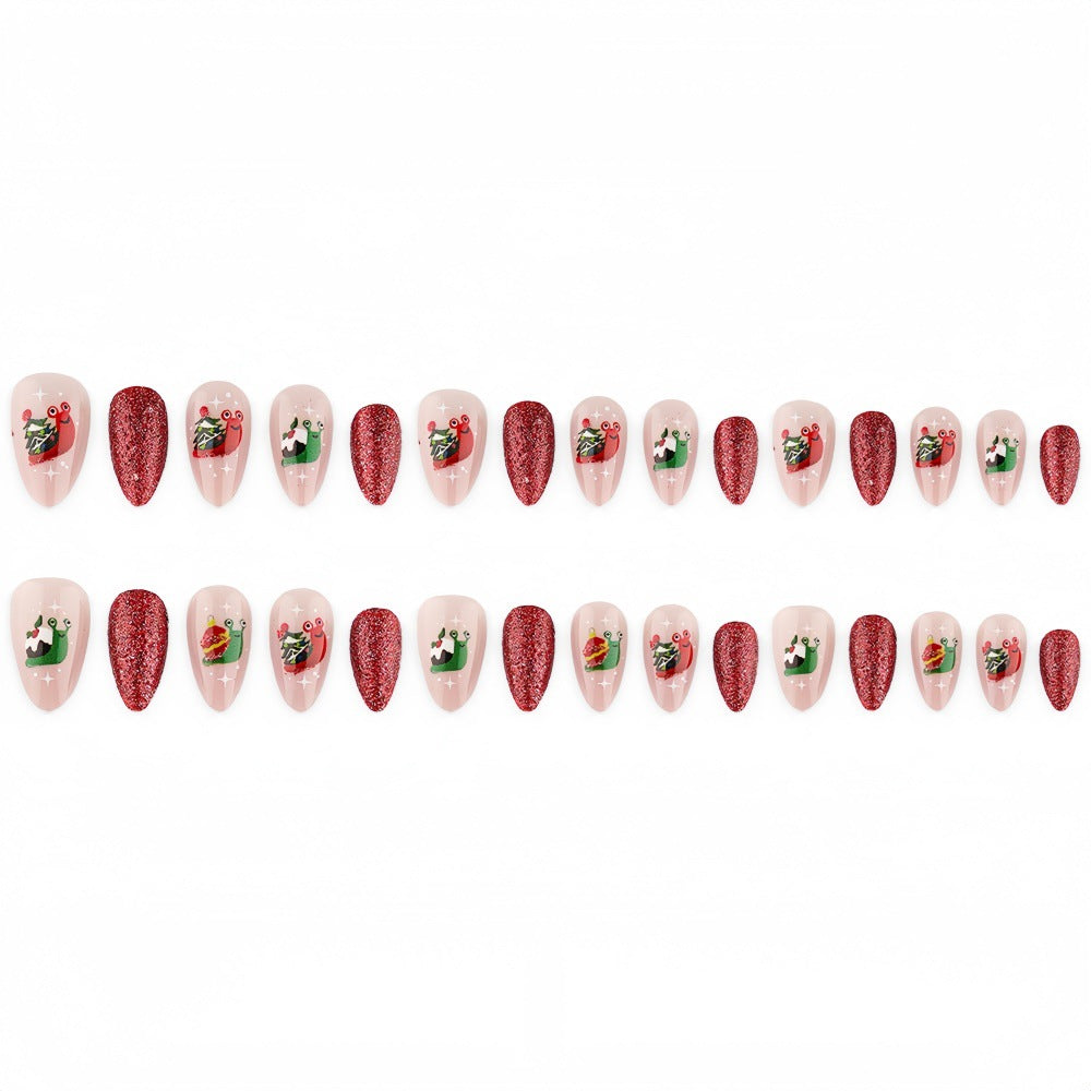 Creative Christmas Art Nails Bowlift