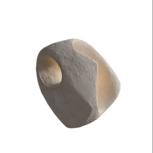 BowLift | Wall lamp made of Polystyrene in Wabi-Sabi Style