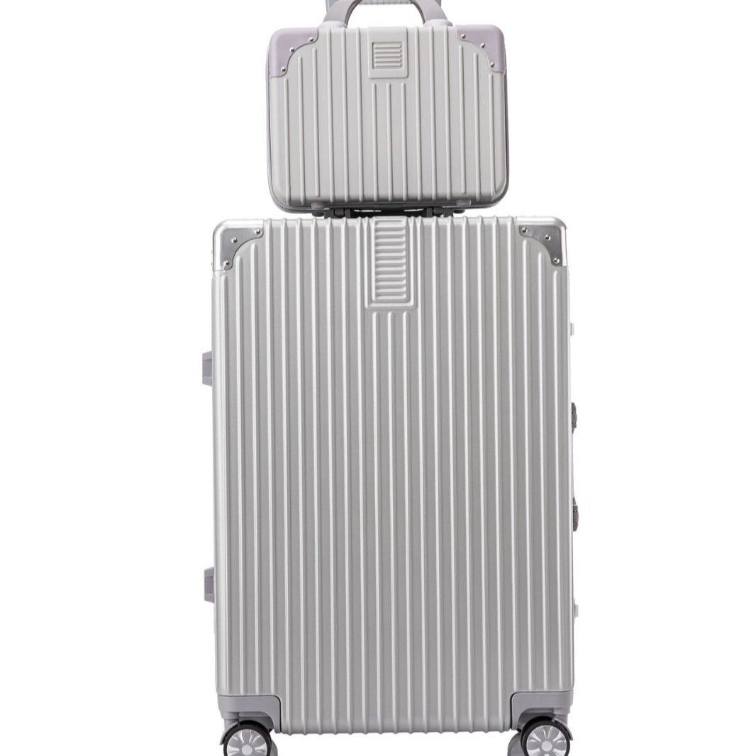 Unisex Textured Multi-Directional Spinner Luggage Bowlift