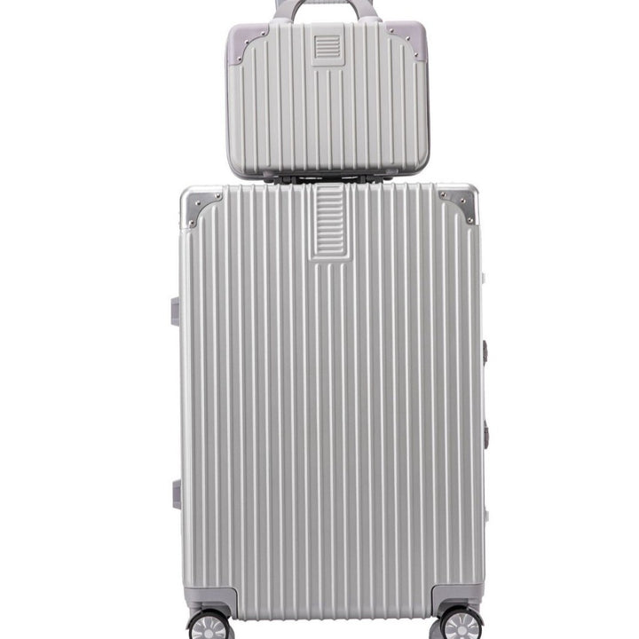 Unisex Textured Multi-Directional Spinner Luggage Bowlift