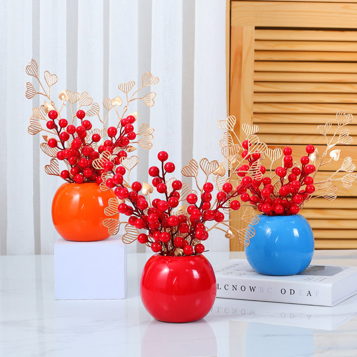Heart-Shaped Decorative Floral Arrangement