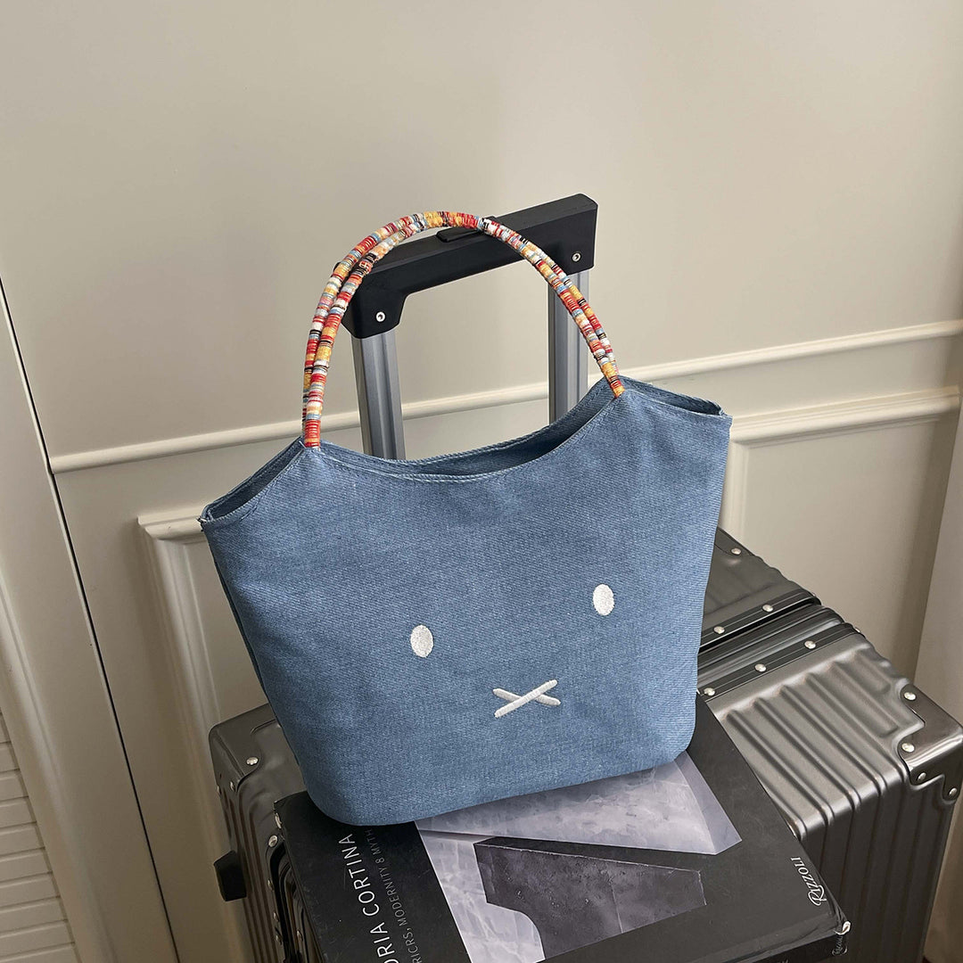 WoFun Character Print Tote Bag Bowlift