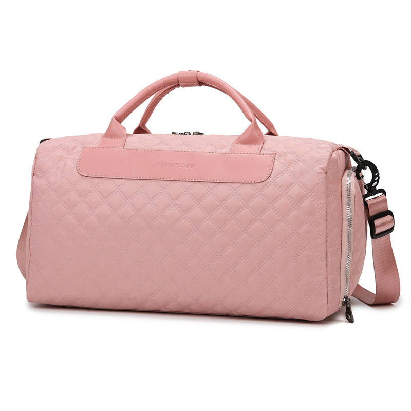 Quilted Travel Duffel Bag Bowlift