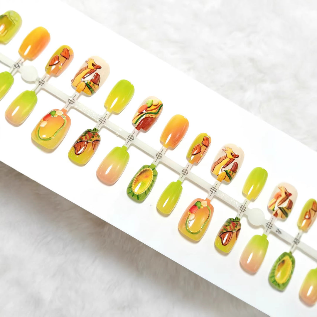 Creative Nail Art Artificial Nails Bowlift