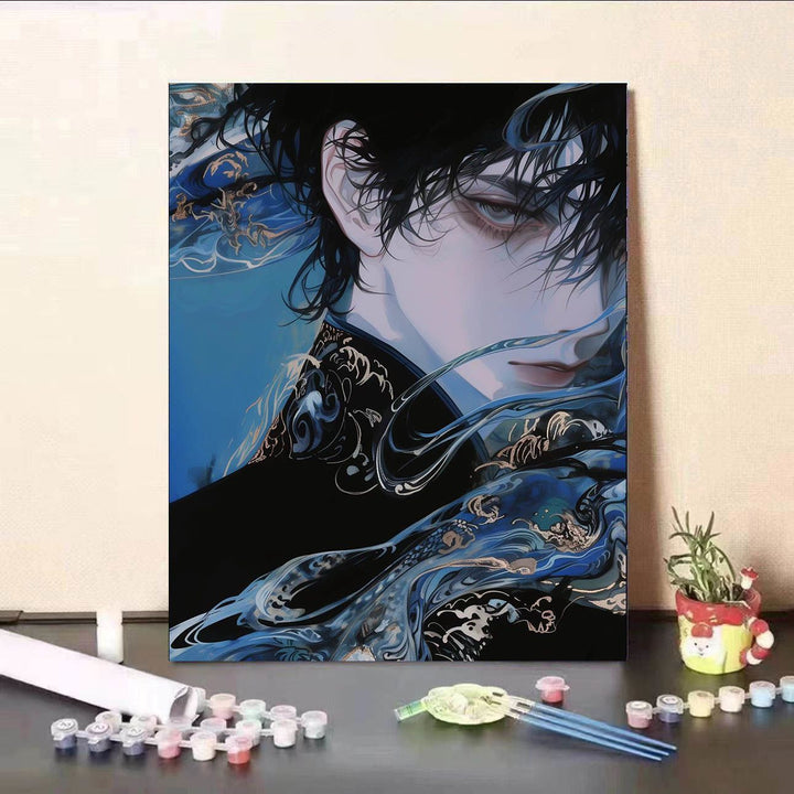 Artistic Portrait Canvas Artwork Bowlift