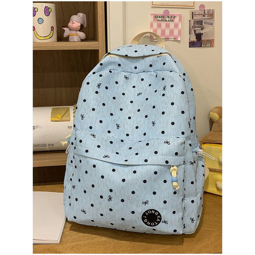 Playful Polka Dot Backpack