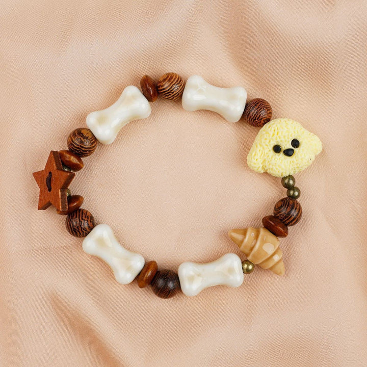 Heart-Shaped Beaded Bracelet Bowlift