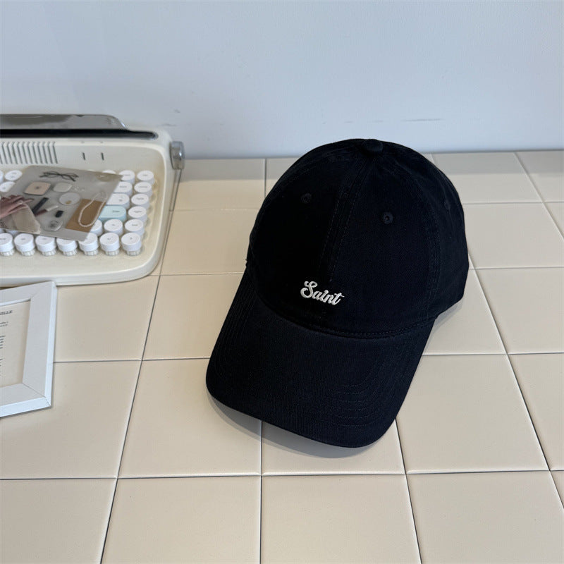 Women's Cotton Embroidered Cap Bowlift