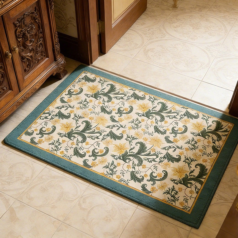 Geometric Pattern Decorative Floor Mat Bowlift