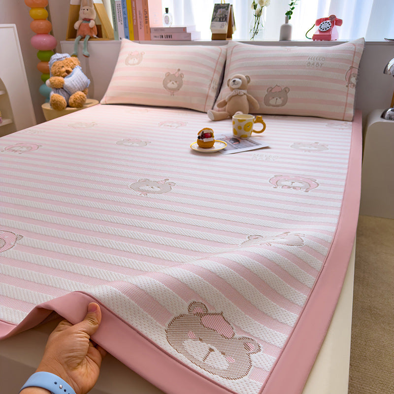 Playful Rainbow Mattress Protector