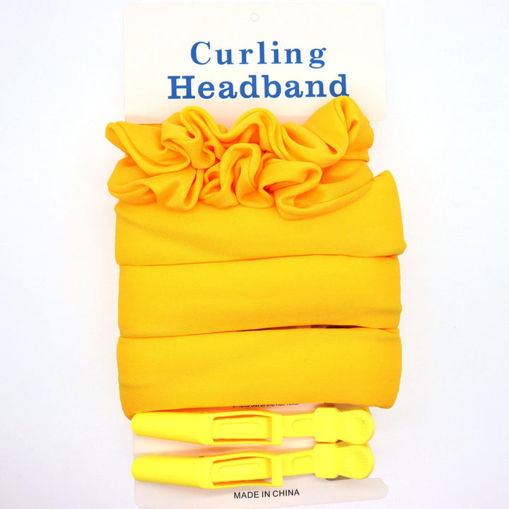 Heatless Curling Headband Set