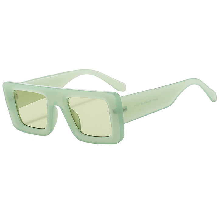 Ladies' fashion sunglasses in futuristic, angular design Bowlift