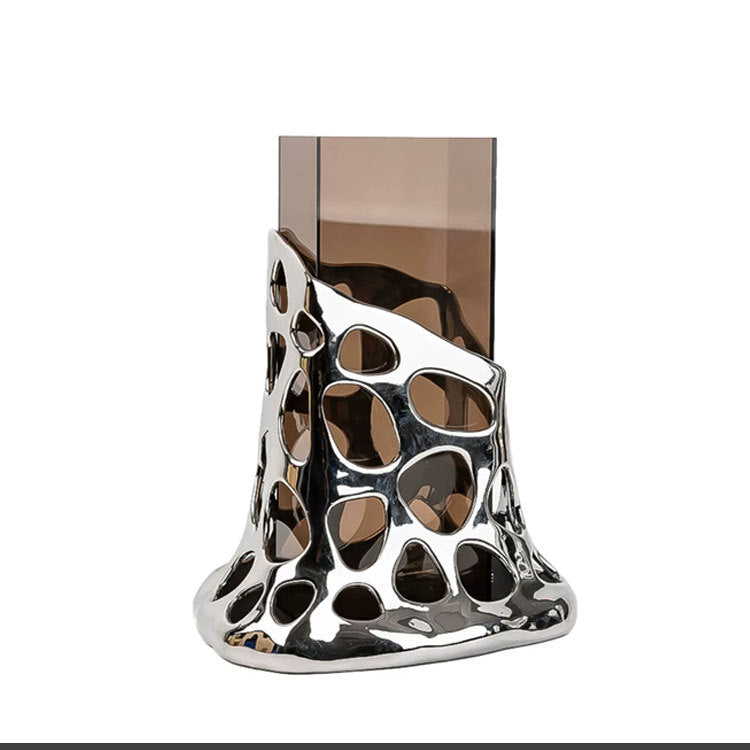 Sculptural Abstract Decorative Vase