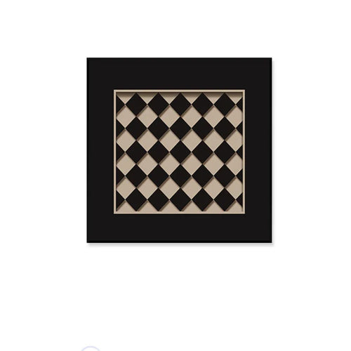 Textured Geometric Wall Art