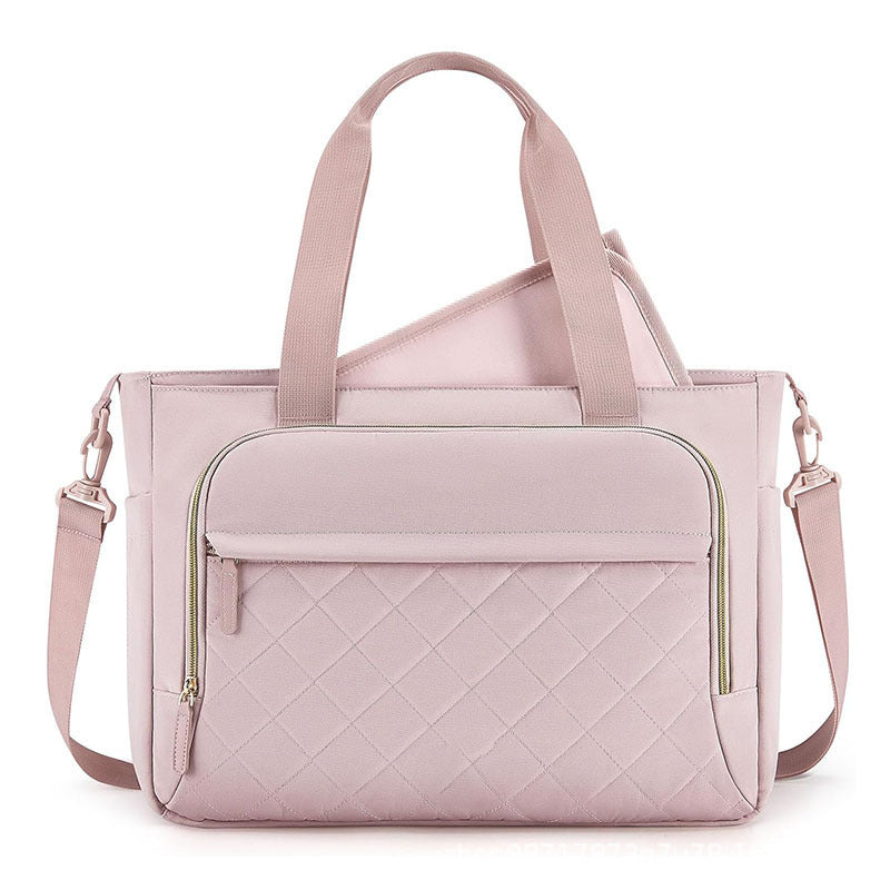 Quilted Multi-Purpose Work Tote Bowlift