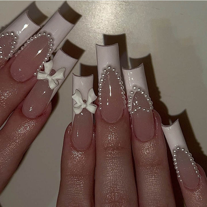 Decorative Luxury Nail Extensions Bowlift