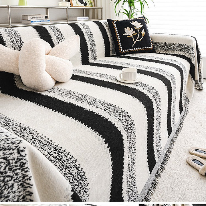 Cozy Textured Throw Blanket