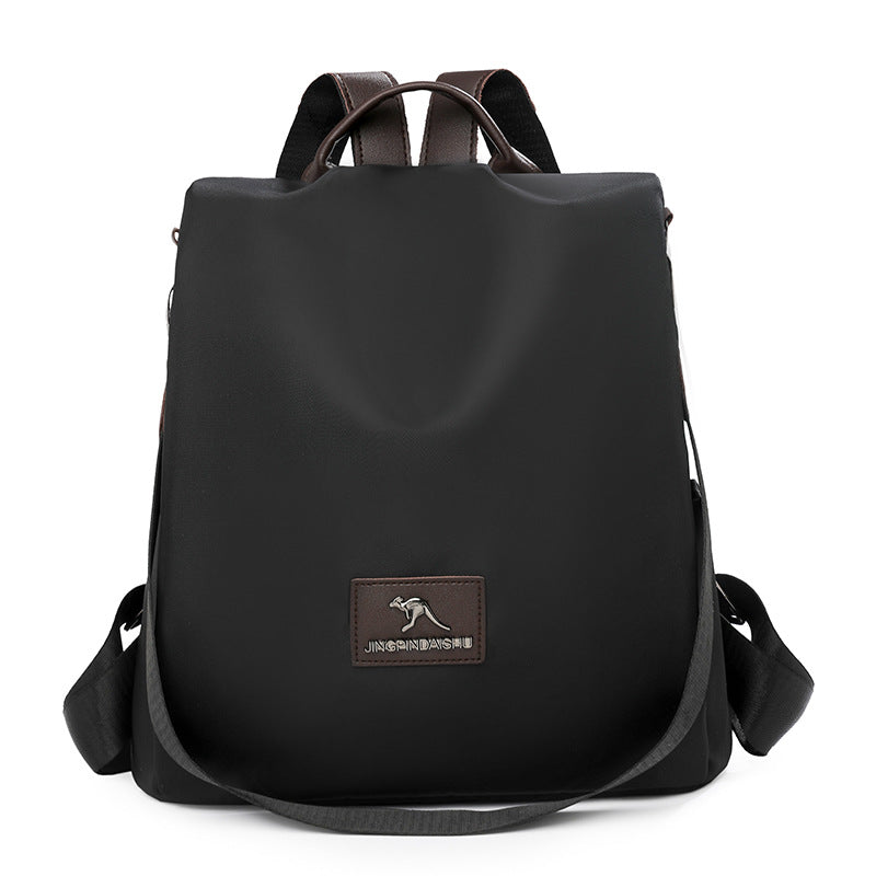 Multi-Functional Leather Backpack