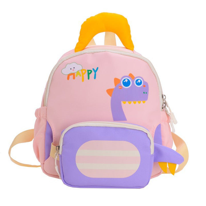 Cute Cartoon Dinosaur-Themed Backpack