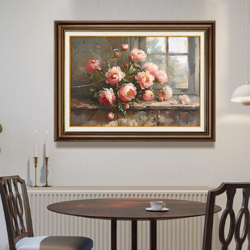 Vintage Flower Canvas Wall Art