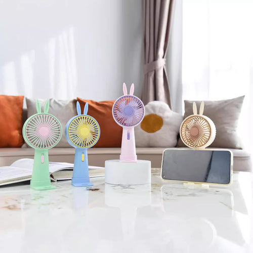Portable Handheld Cooling Fan with Cute Antler Design Bowlift