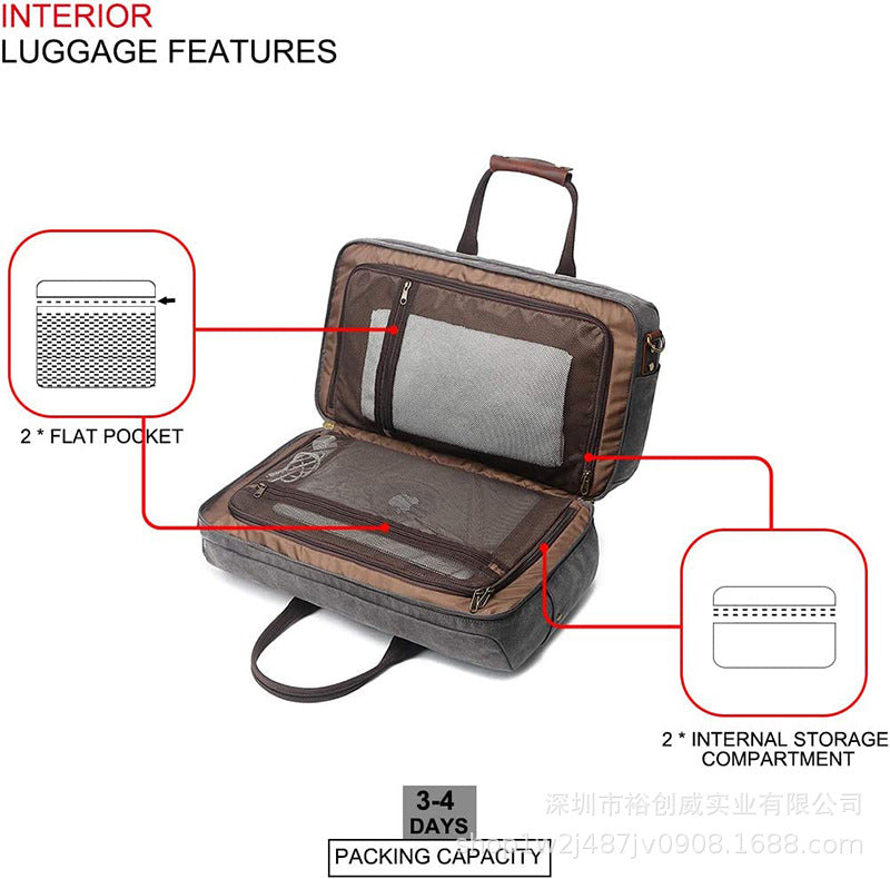 Versatile Weekend Travel Duffel Bag Bowlift