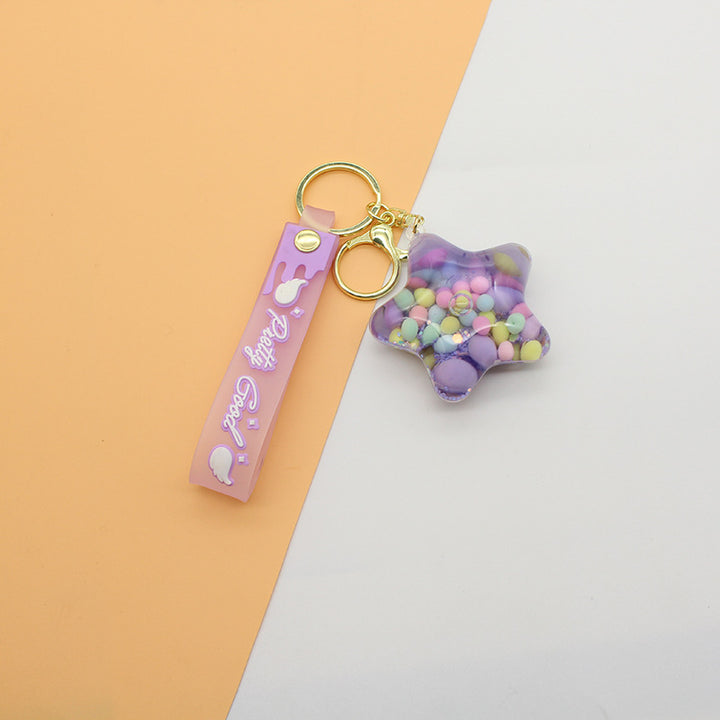 Unisex keychain with candy motif Bowlift