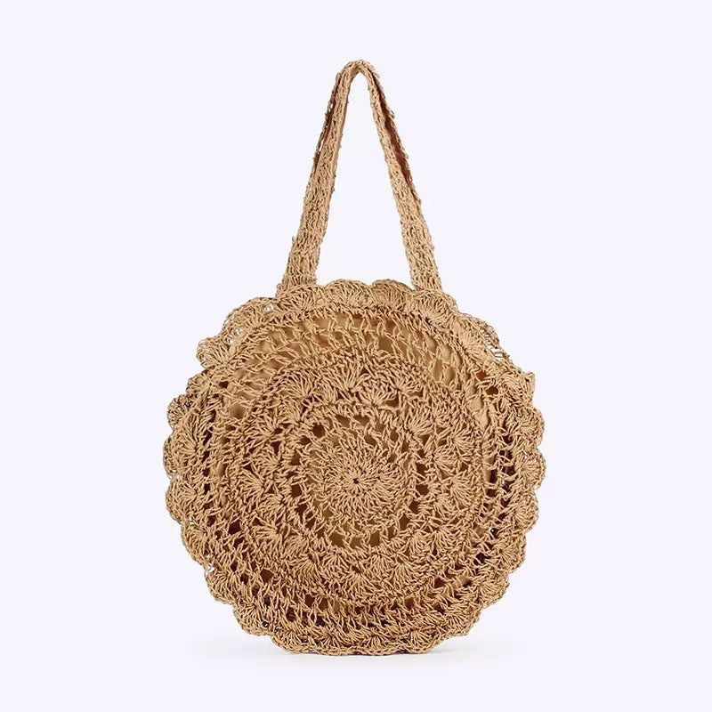 Hand-knotted Round Bag Bowlift