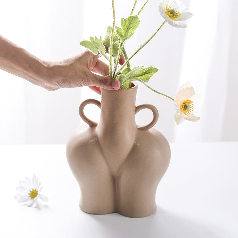 Sculptural Decorative Ceramic Vase