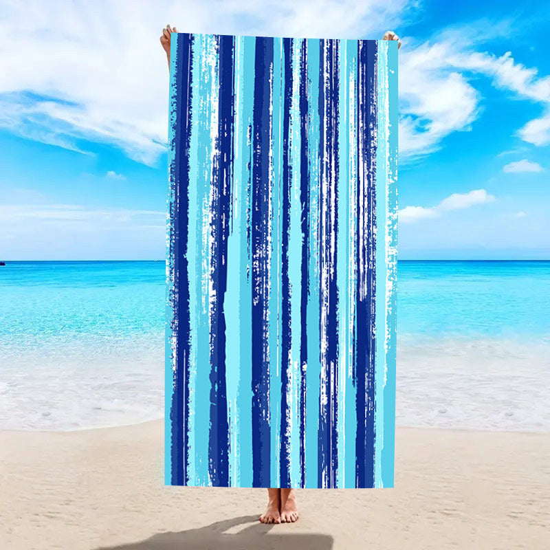 Nautical-Themed Beach Towel Bowlift