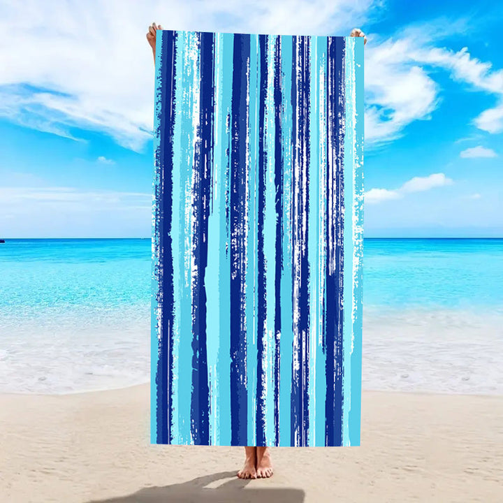 Nautical-Themed Beach Towel Bowlift