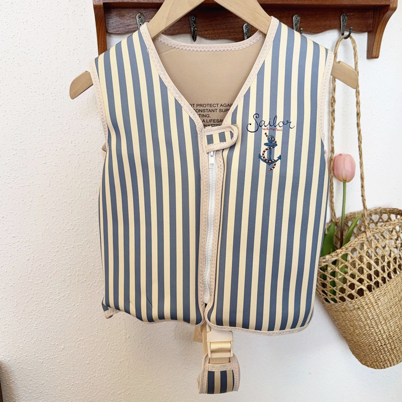 Striped Swim Safety Vest Bowlift