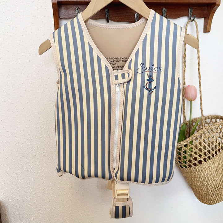 Striped Swim Safety Vest Bowlift