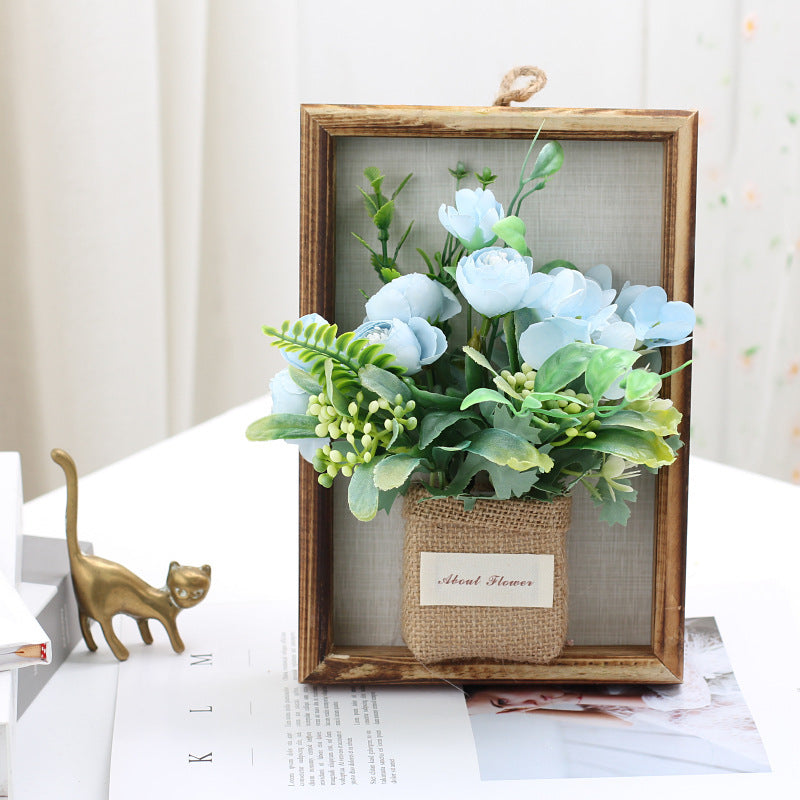 Decorative Faux Flower Box
