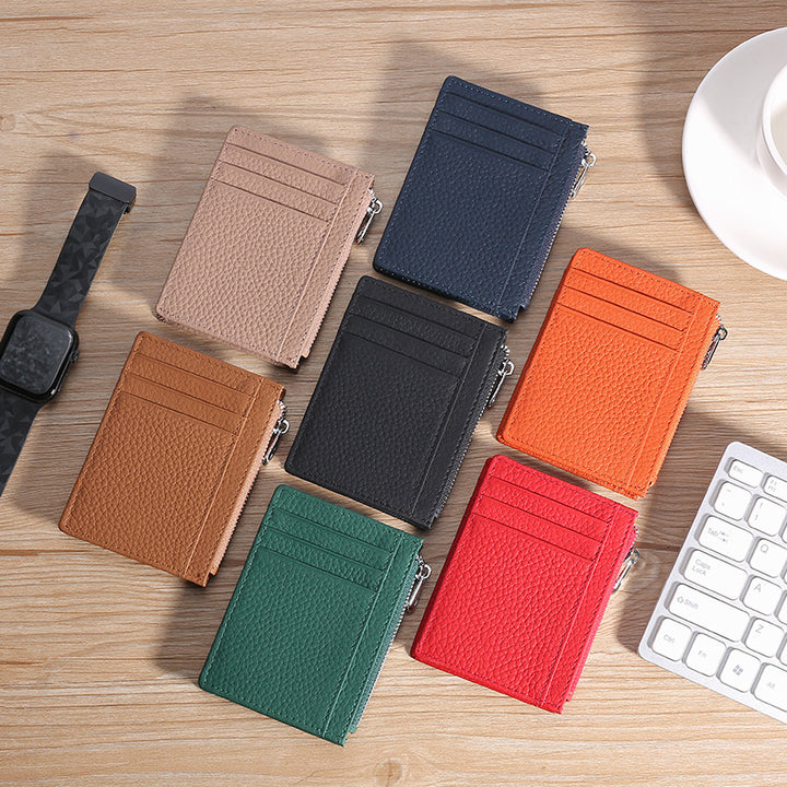 Premium Textured Leather Cardholder