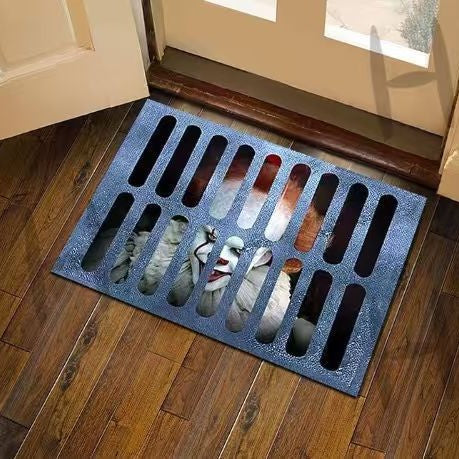 Horror-Themed Welcome Mat Bowlift