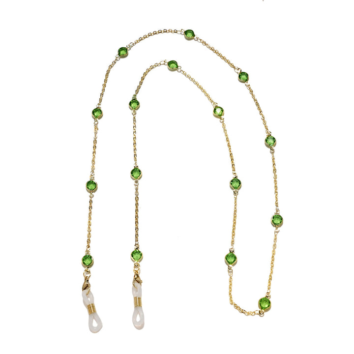 Gemstone-Studded Eyewear Holder Bowlift