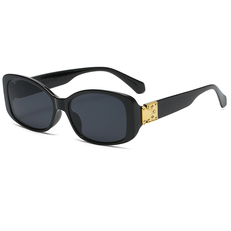 Women's oversized sunglasses with luxurious frame and UV protection Bowlift