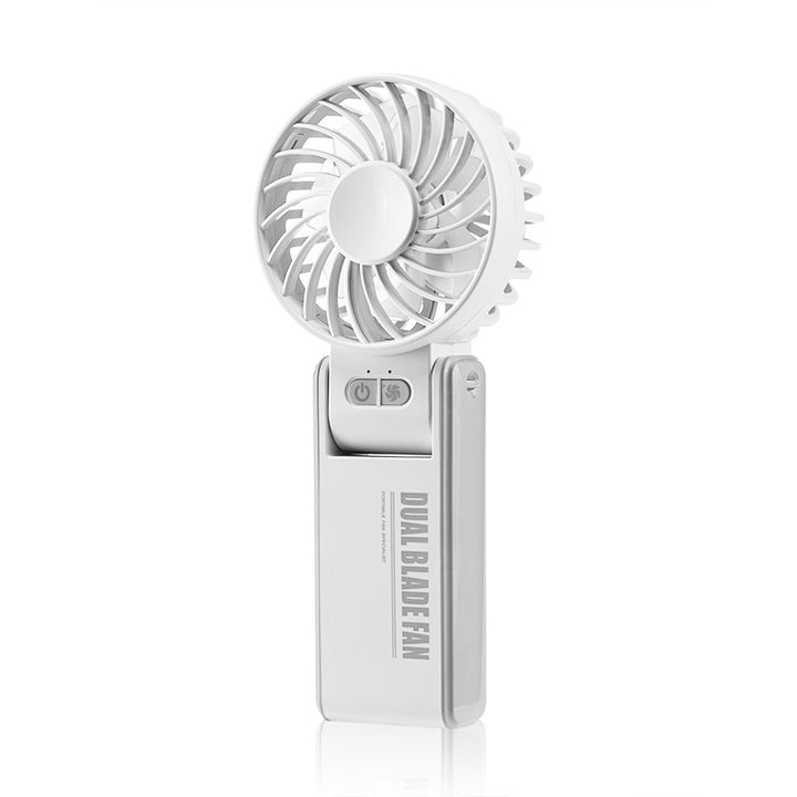 Dual Blade Portable Handheld Fan Bowlift