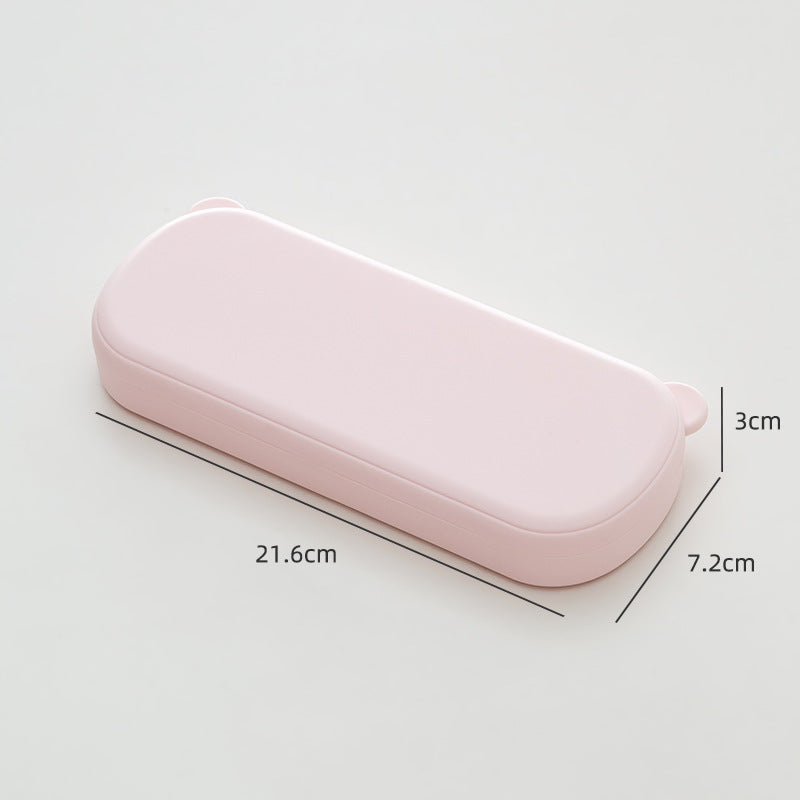 Cute Bear-Themed Pencil Case Bowlift