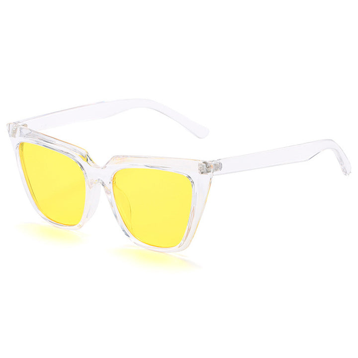 Women Geometric Oversized Sunglasses Bowlift