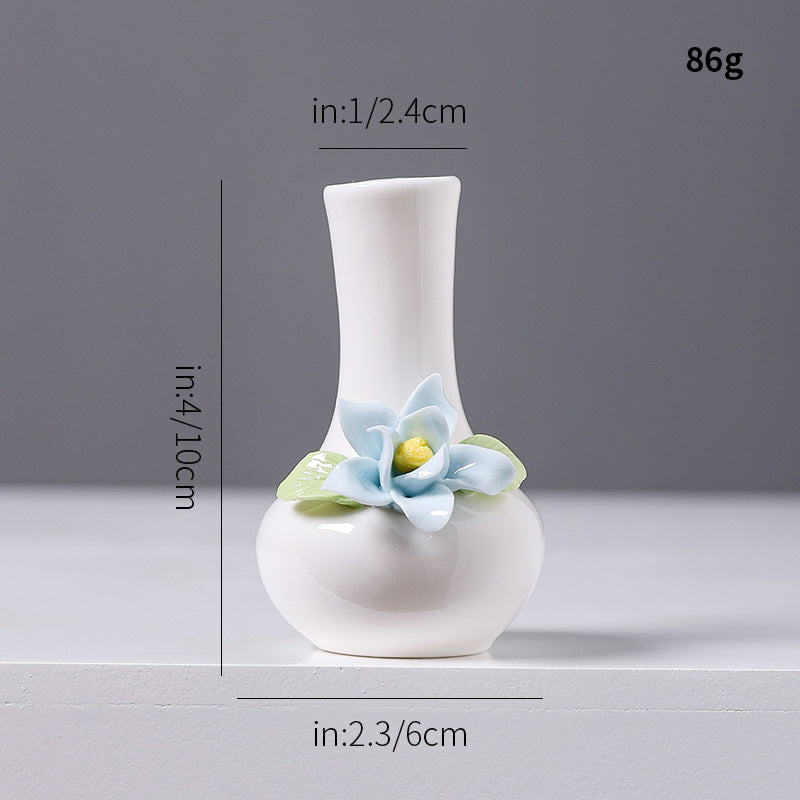 Floral Ceramic Vase