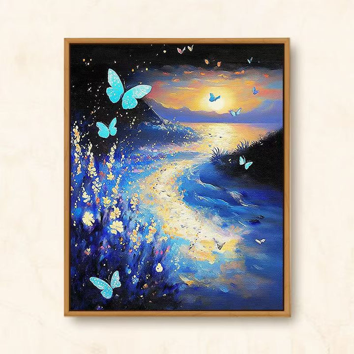 Butterfly Fantasy Canvas Artwork Bowlift