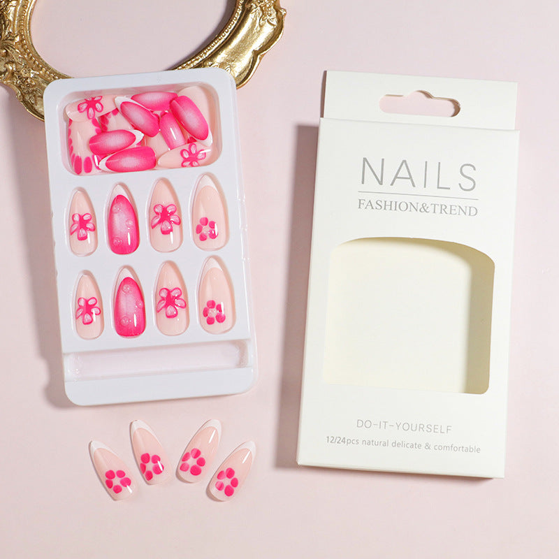 DIY Elegant Press-On Nail Set Bowlift