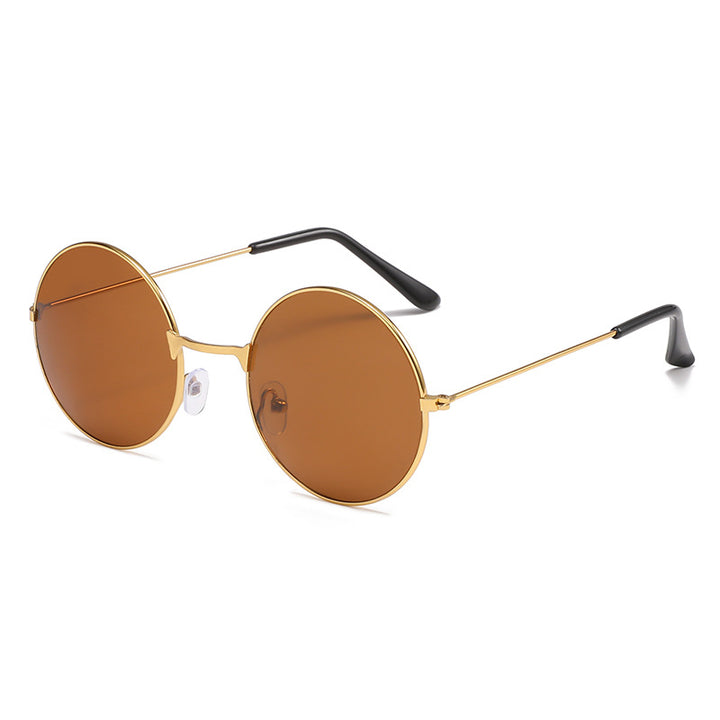 Retro Round Lens Sunglasses Bowlift