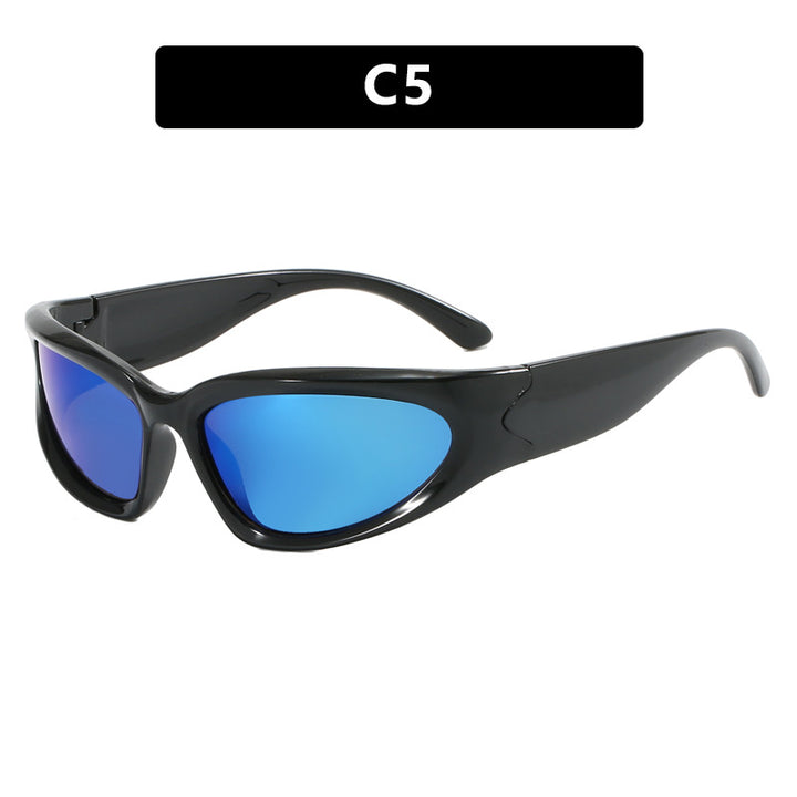 Women sporty sunglasses with ergonomic design and protective UV filter Bowlift