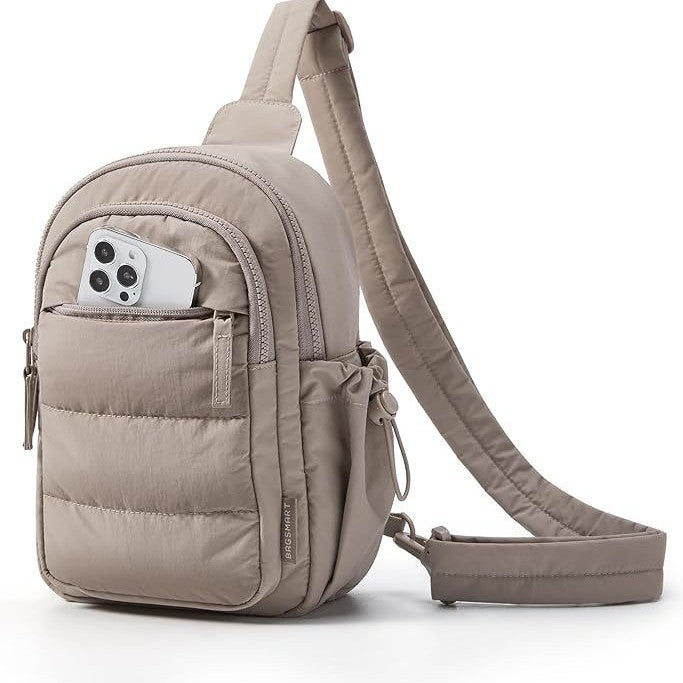 Comfortable sling bag with multiple compartments Bowlift
